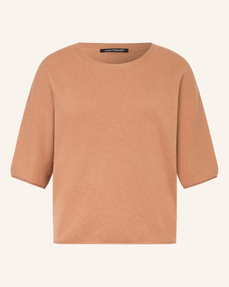 Luisa Cerano Strickshirt rot Lachs