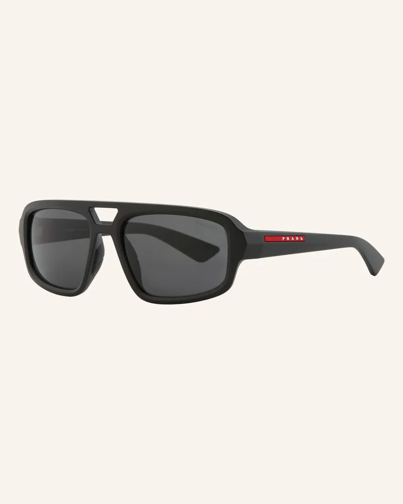 Prada Sonnenbrille Ps b11su schwarz Matt