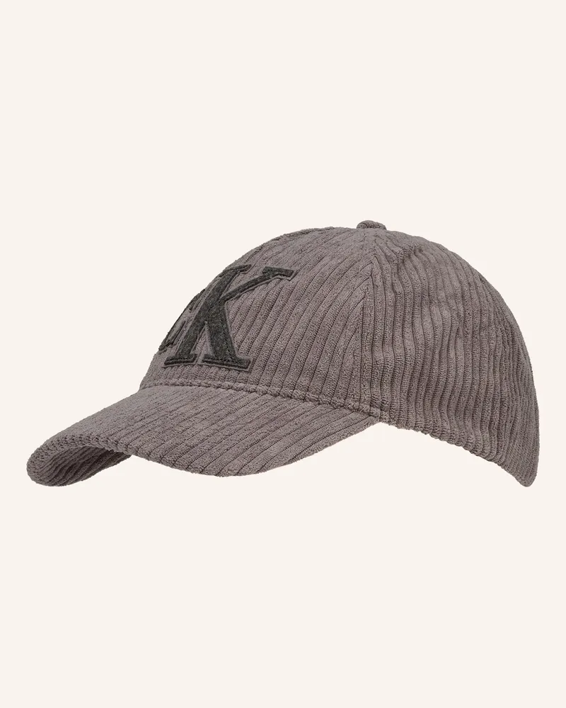Calvin Klein Cord-Cap grau Grau
