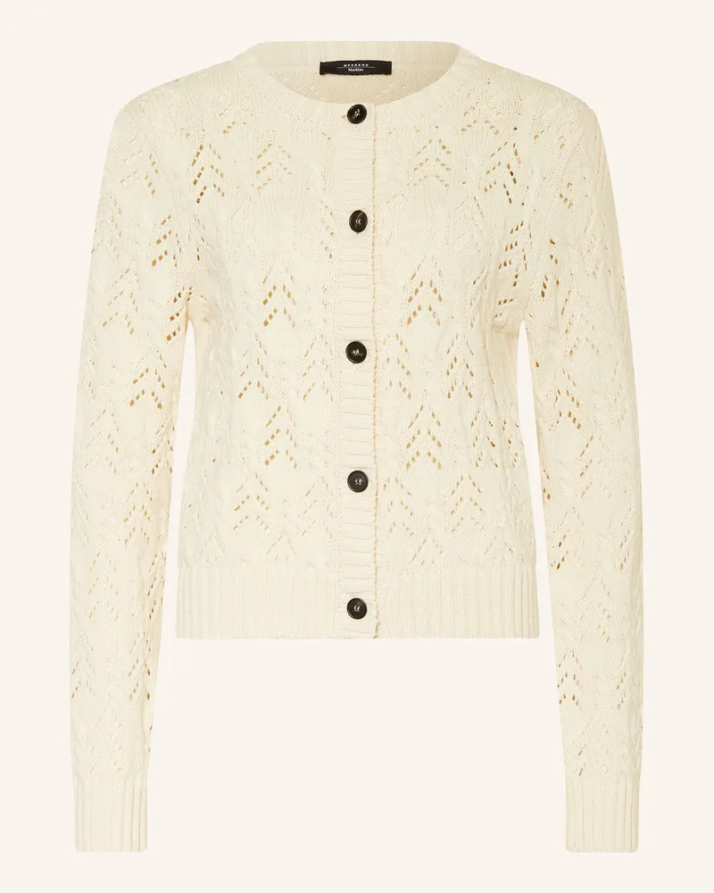 Max Mara Strickjacke PANARIA Ecru