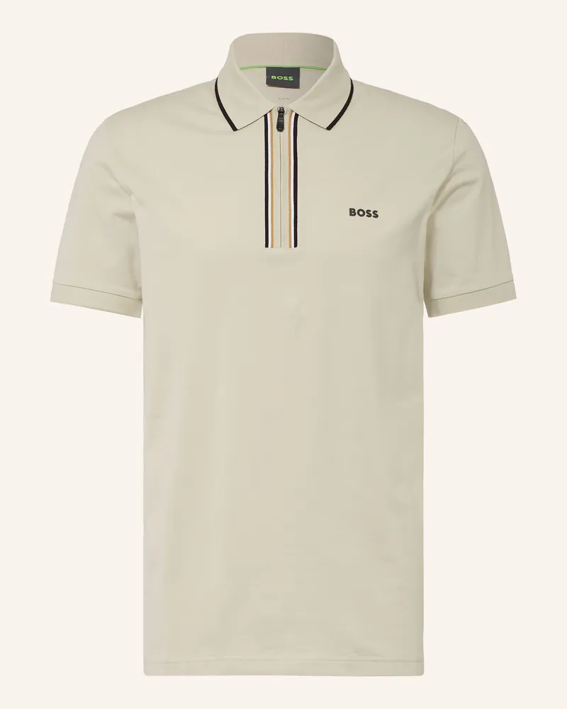 HUGO BOSS Jersey-Poloshirt Philix beige Beige