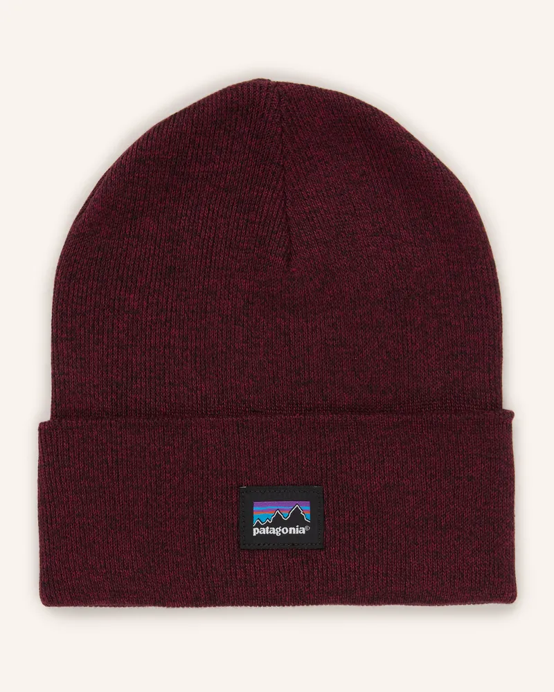 Patagonia Mütze rot Dunkelrot