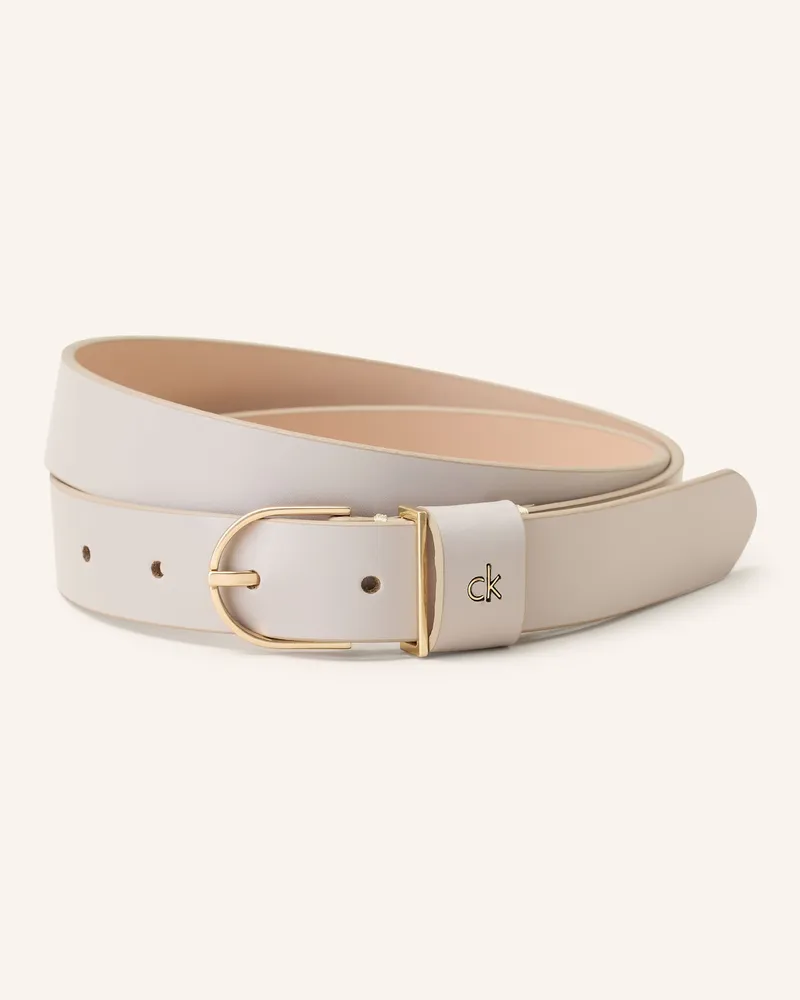 Calvin Klein Gürtel Creme
