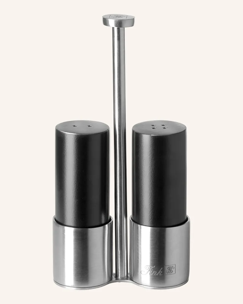 Fink Salz- Und Pfefferstreuer Rocco schwarz Schwarz