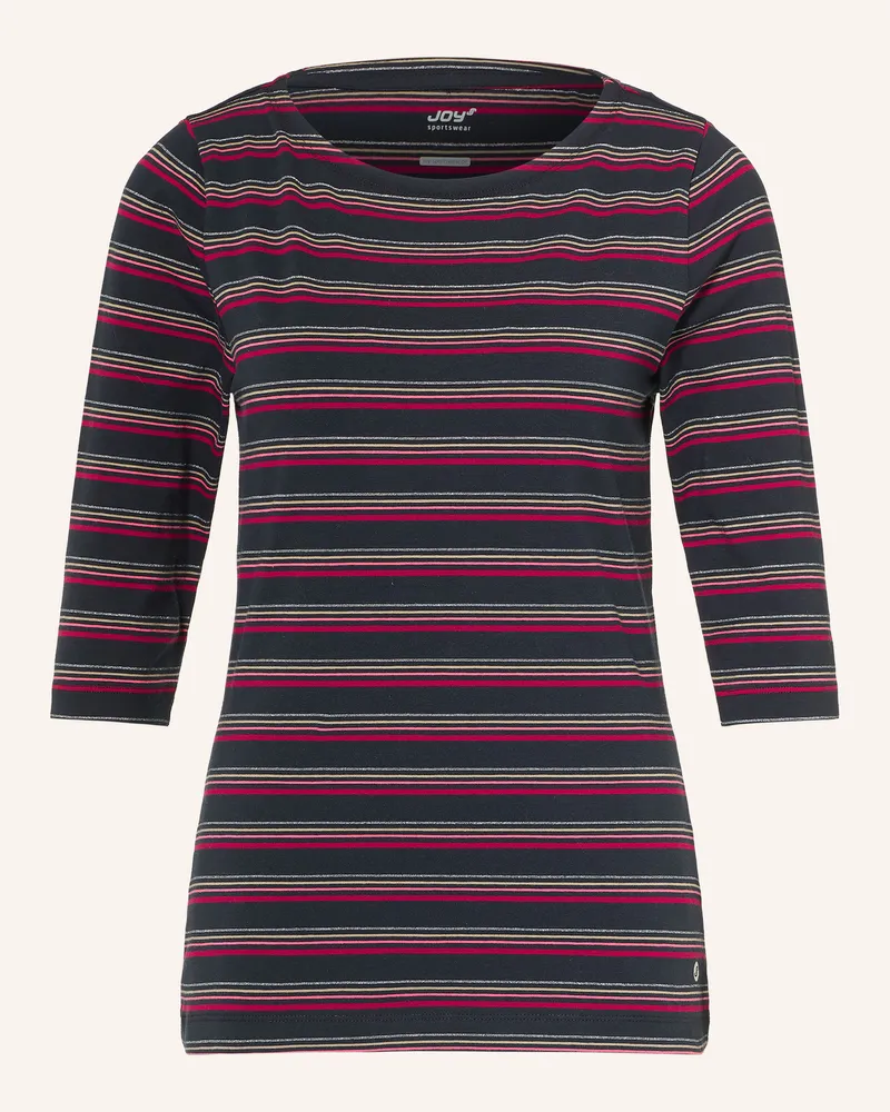 Joy Sportswear Shirt Gina Mit 3/4-Arm Und Glitzergarn schwarz Schwarz