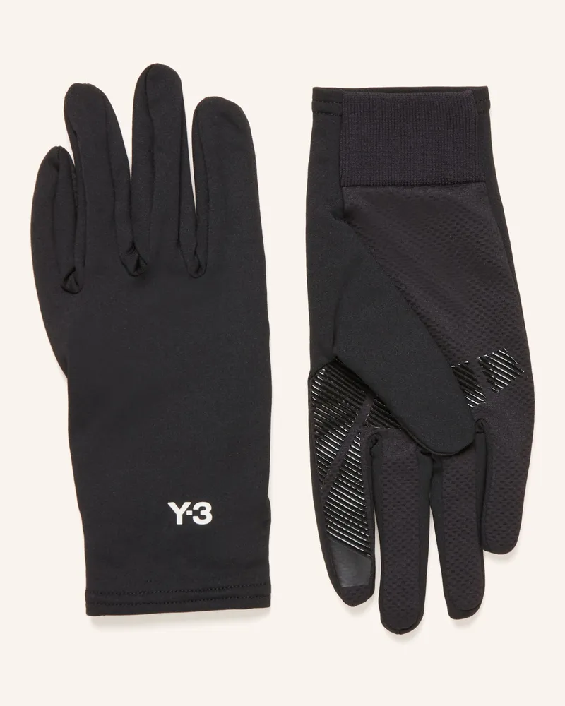 Y-3 Multifunktions-Handschuhe Mit Touchscreen-Funktion schwarz Schwarz