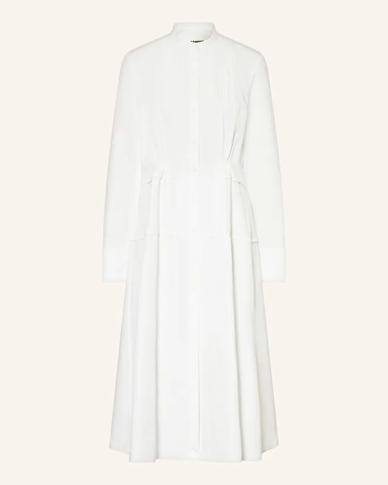 Jil Sander Kleid Weiss