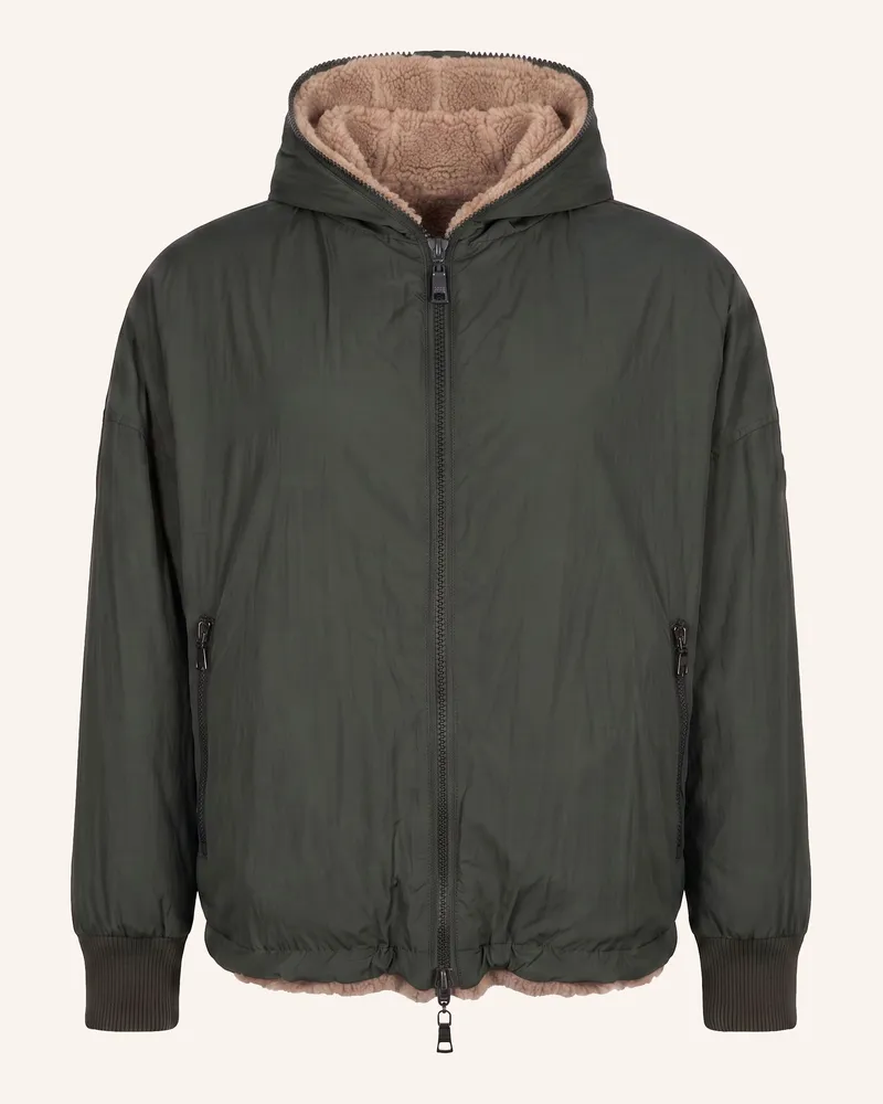 No. 1 Como Wendejacke Arno gruen Oliv
