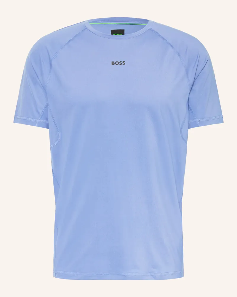 HUGO BOSS T-Shirt Active blau Hellblau
