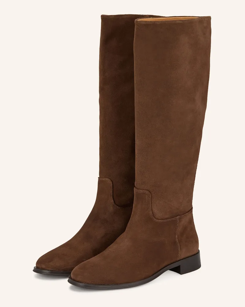 Mrs & HUGS Stiefel Braun