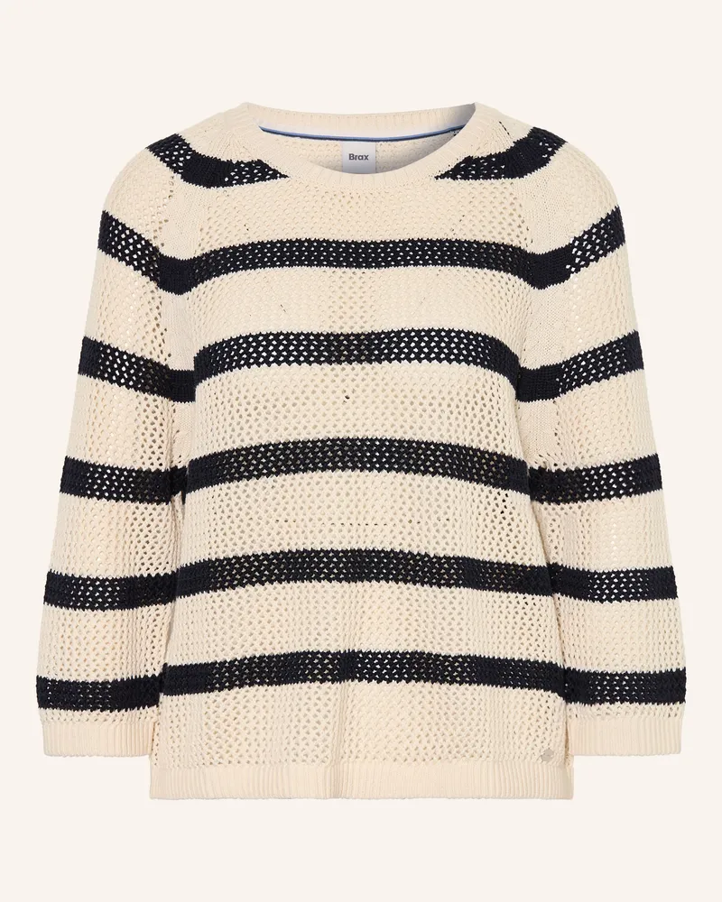 Brax Pullover NALA mit 3/4-Arm Dunkelblau