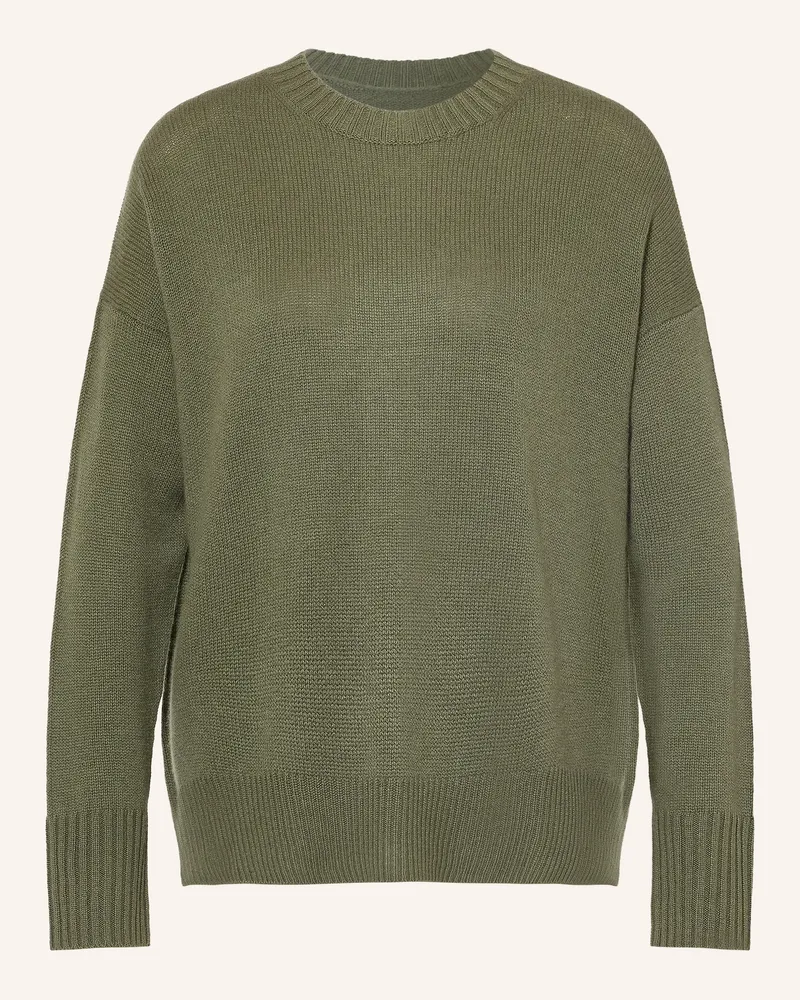 ALLUDE Cashmere-Pullover gruen Khaki