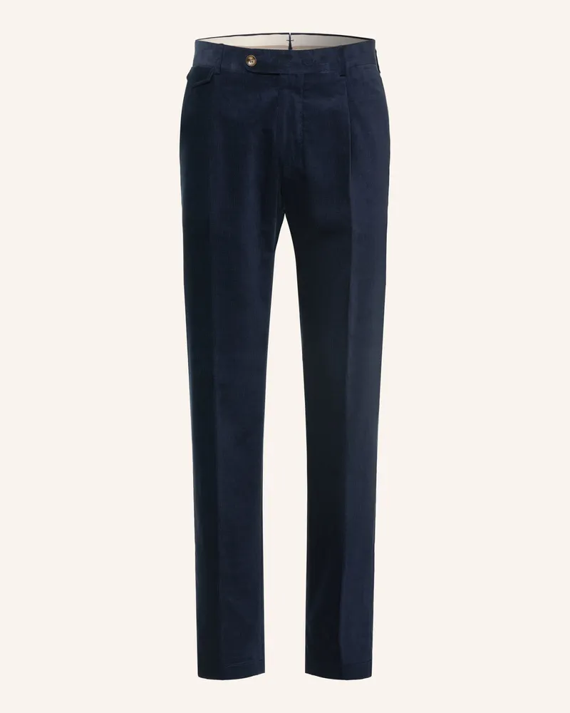 windsor. Anzughose Silvi Shaped Fit Aus Cord blau 425