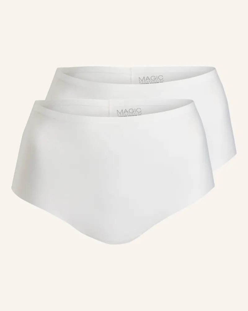 Magic Bodyfashion 2er-Pack Panties Dream Invisibles weiss Weiss