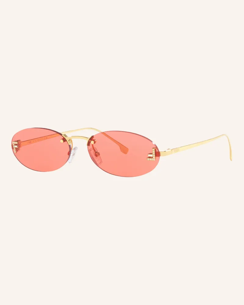 Fendi Sonnenbrille fn000647 gold Gold