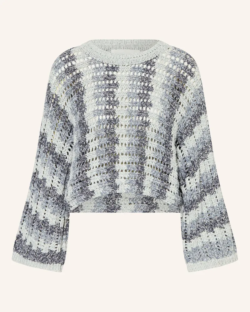 ba&sh Pullover STRECY Blaugrau