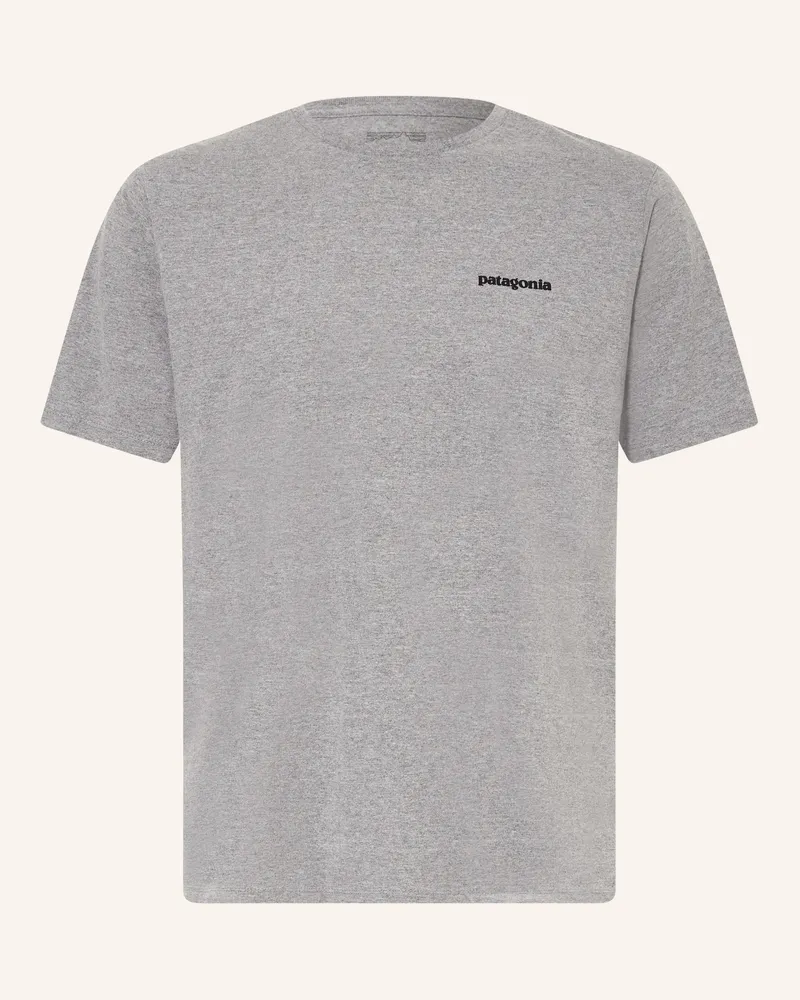 Patagonia T-Shirt P-6 grau Grau
