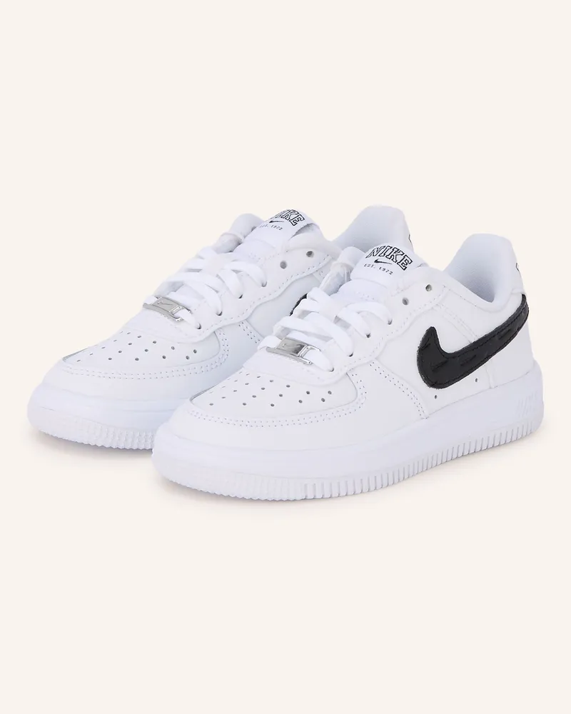 Nike Sneaker Force 1 Low Brnd Lace weiss Weiss