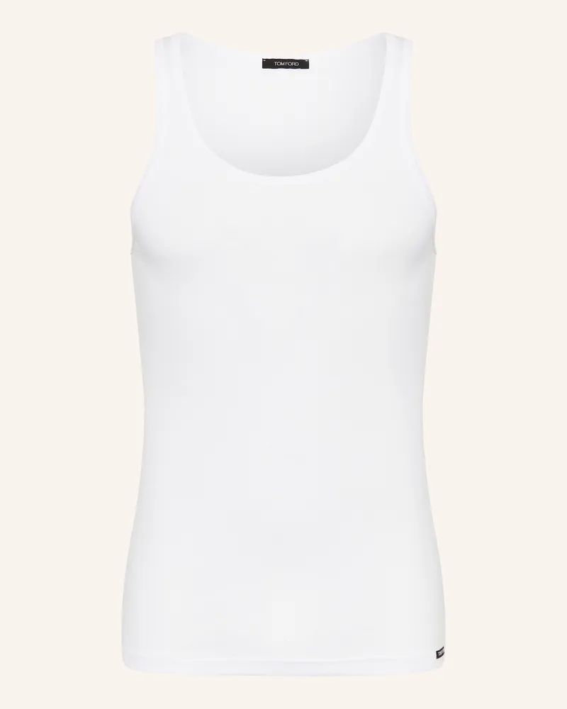 Tom Ford Unterhemd weiss Weiss