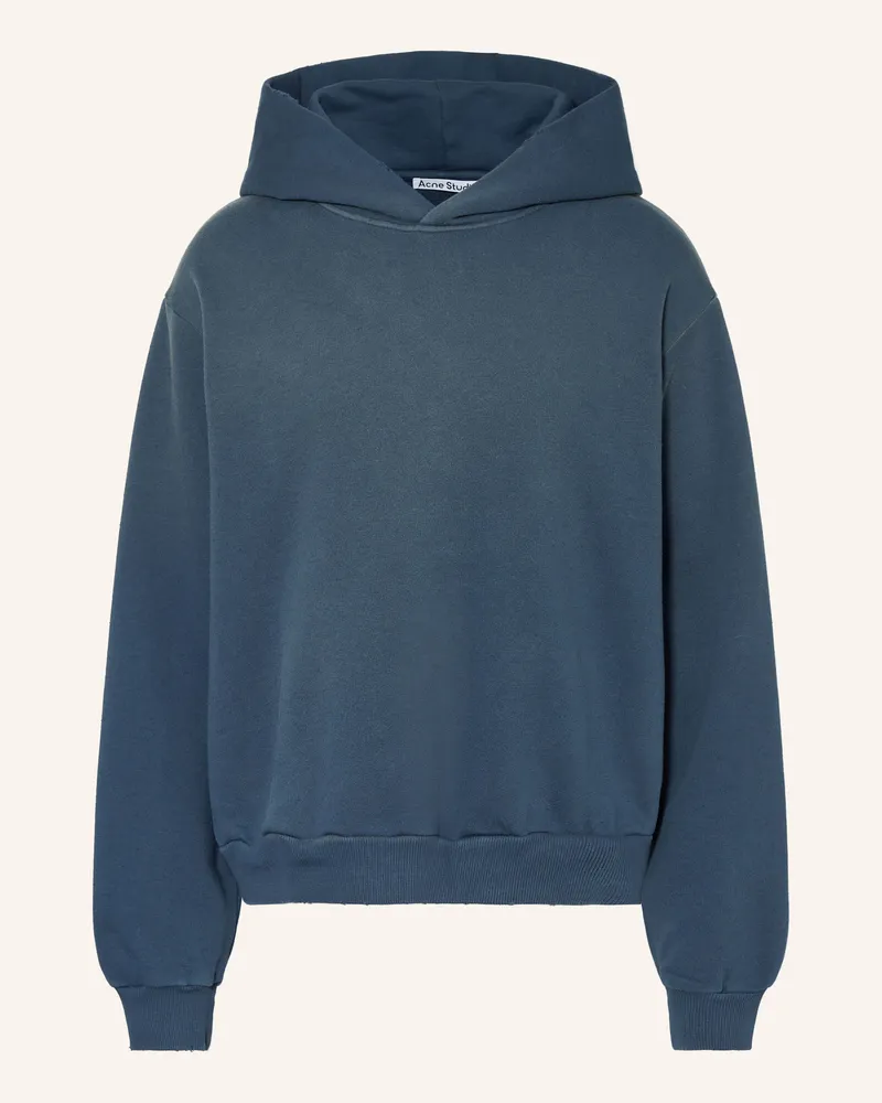 Acne Studios Hoodie Blaugrau