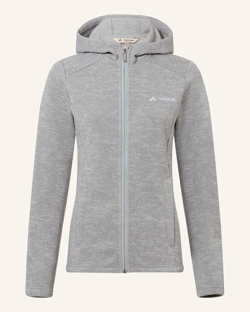 Vaude Fleecejacke W TIKOMA HOODY JACKET II Grau