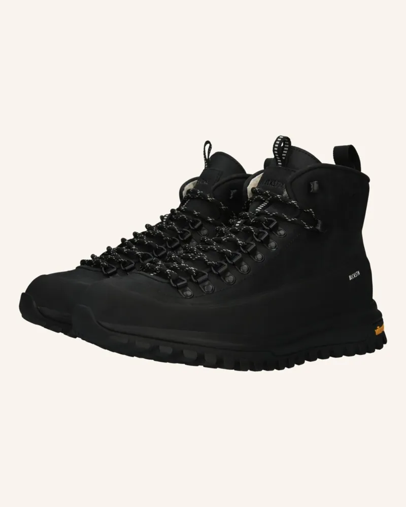 Blackstone Schnürboots schwarz Schwarz