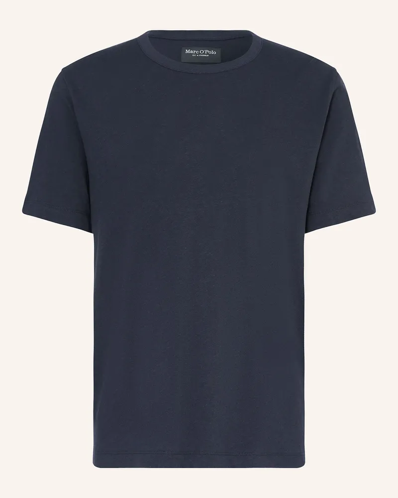 Marc O'Polo Strickshirt Dunkelblau