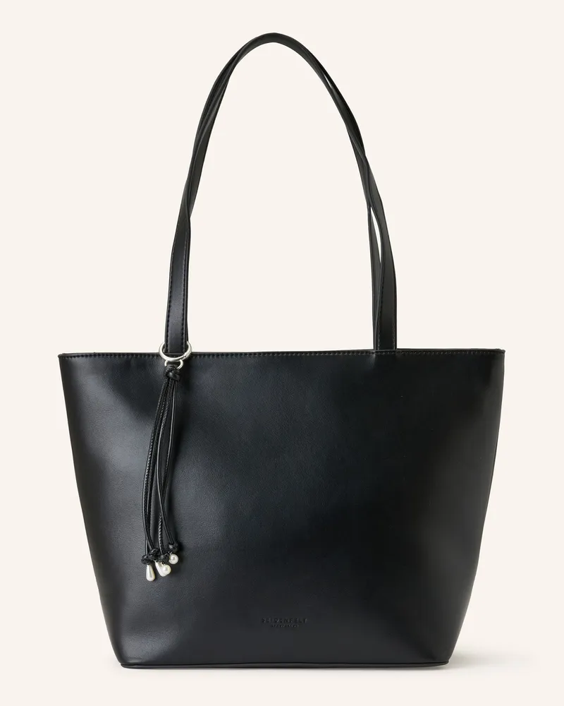 SEIDENFELT Shopper SANDVE Schwarz