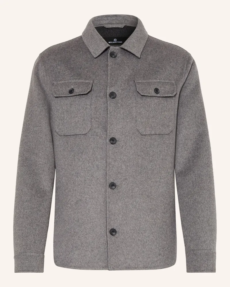 Milestone Overjacket Msprescot grau Grau