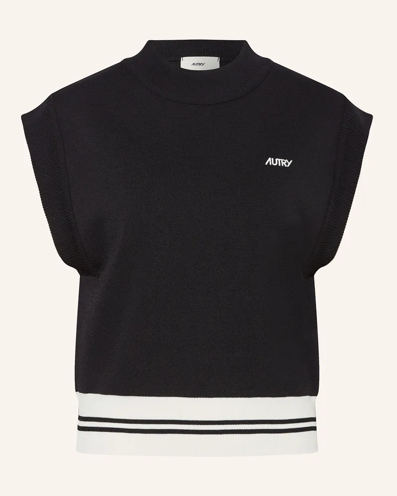 AUTRY Pullunder schwarz Schwarz