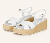 Plateau-Wedges Keen weiss