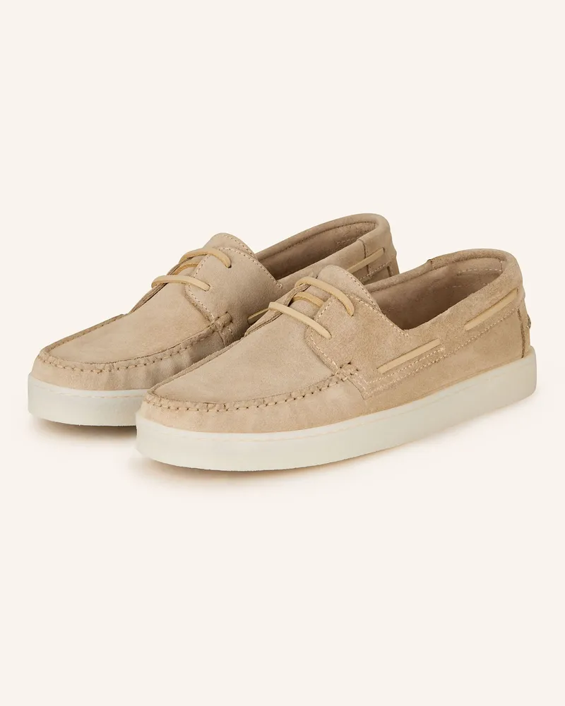 paul Bootsschuhe beige Hellbraun