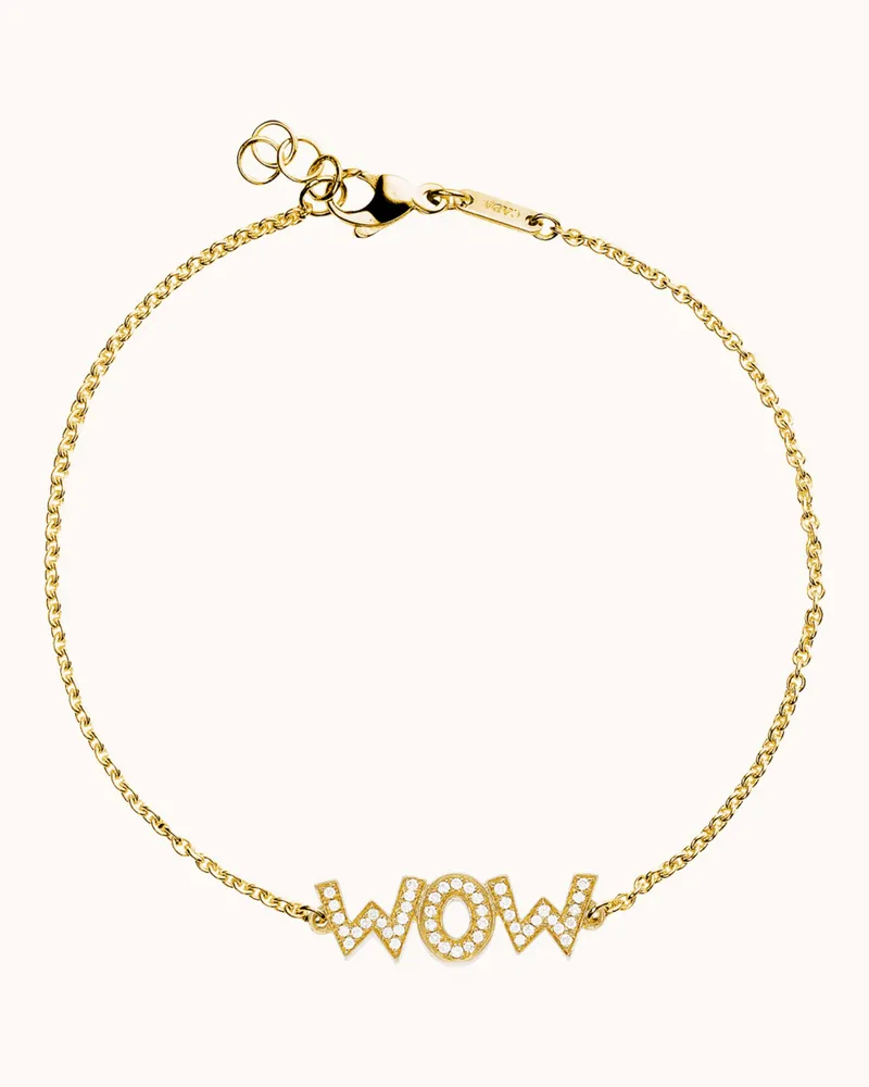 CADA Armband WOW MOM Gold