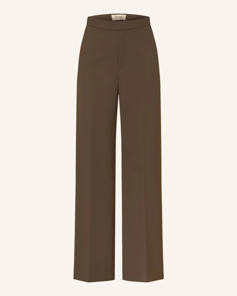 Mos Mosh Marlenehose MMLEYA Dunkelbraun