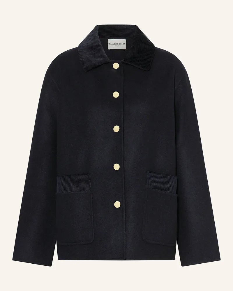 Claudie Pierlot Jacke blau Dunkelblau