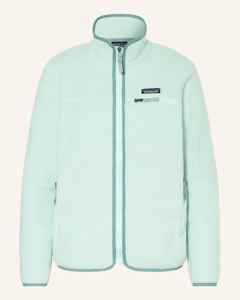Patagonia Fleecejacke Türkis