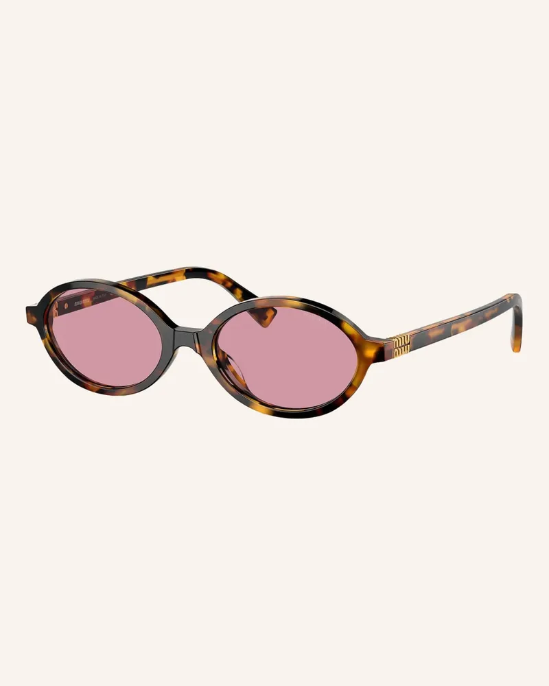 Miu Miu Sonnenbrille MU 04ZS Braun