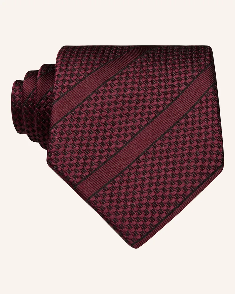 Tom Ford Krawatte Dunkelrot