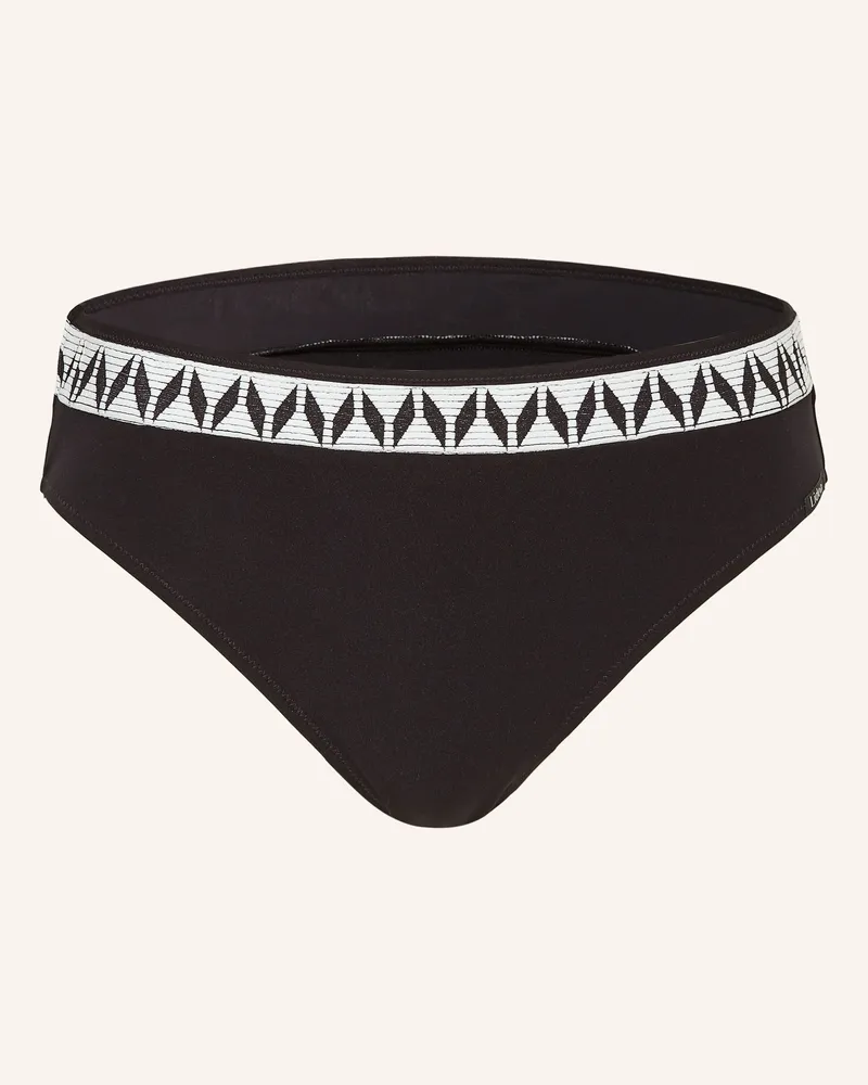 Lidea Basic-Bikini-Hose GRAPHIC RIDE Schwarz