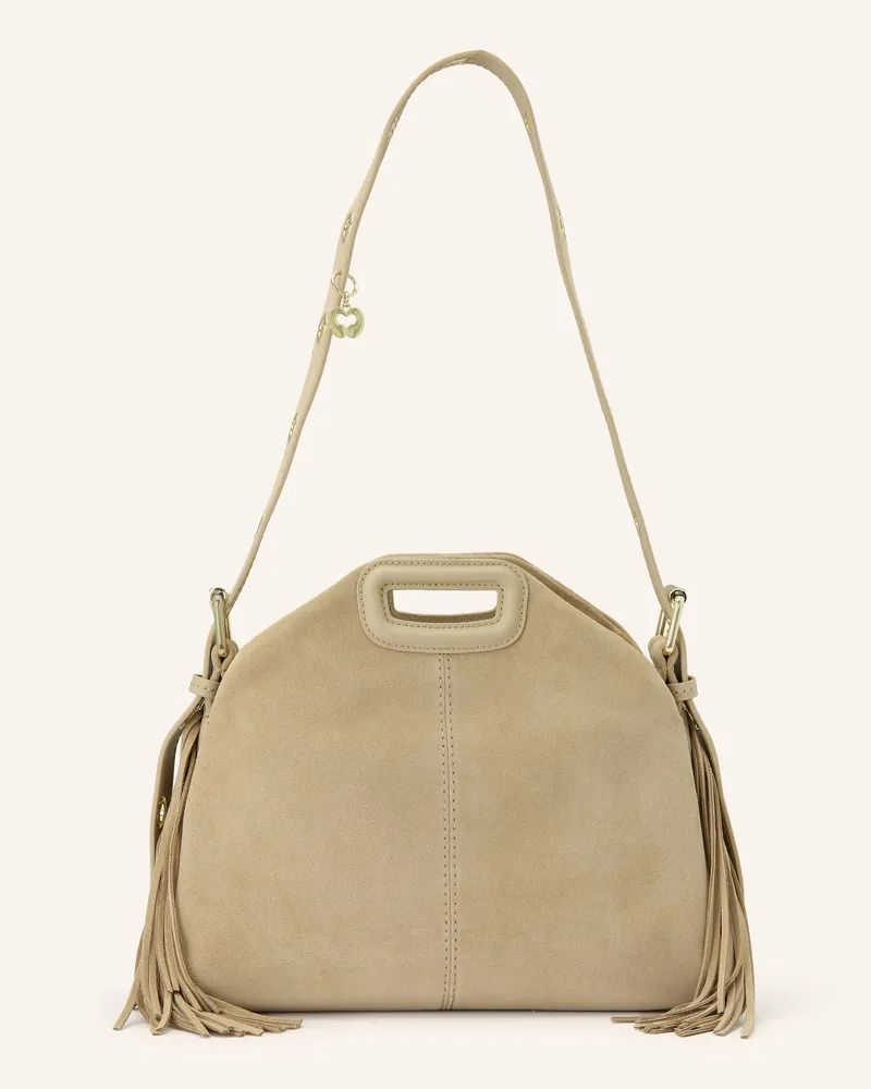 Maje Handtasche beige Hellbraun