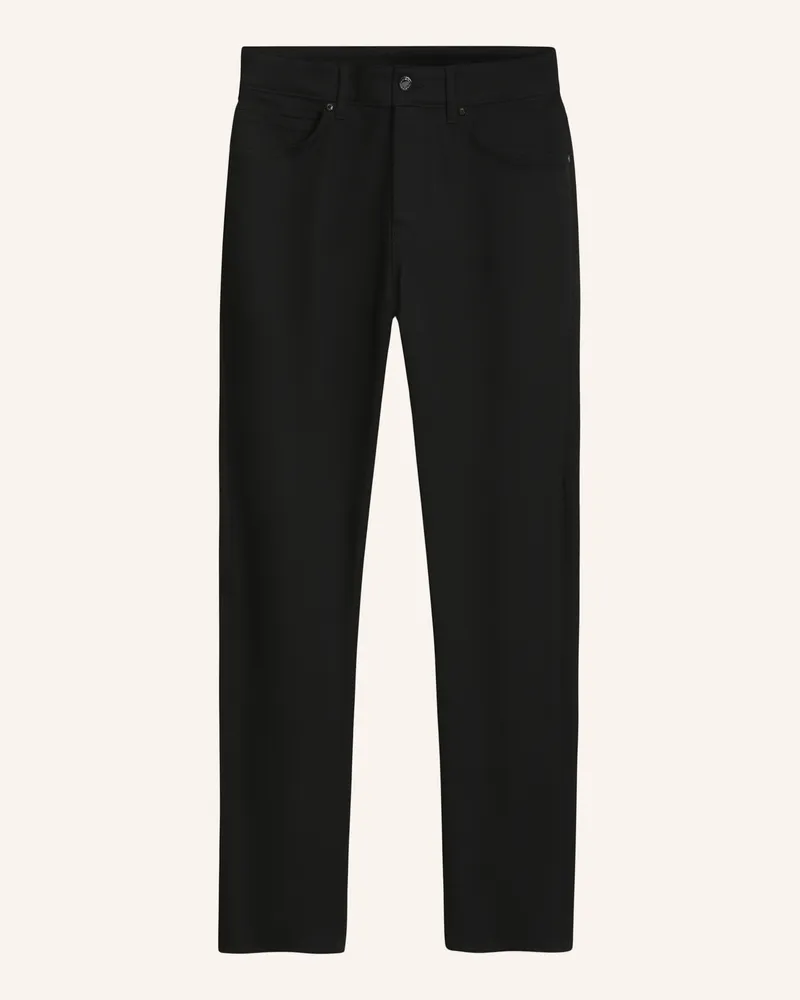 HUGO BOSS Casual Trousers Tr_Ps spirit70 5pkt Tapered Fit schwarz Schwarz