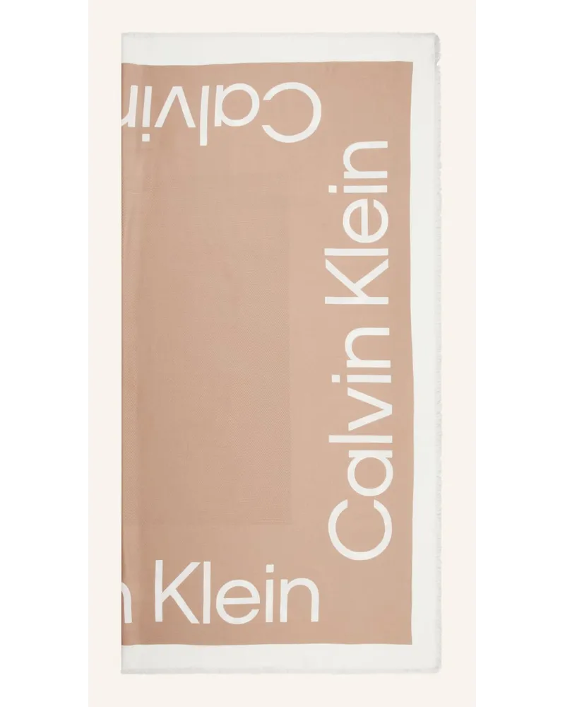 Calvin Klein Tuch Beige