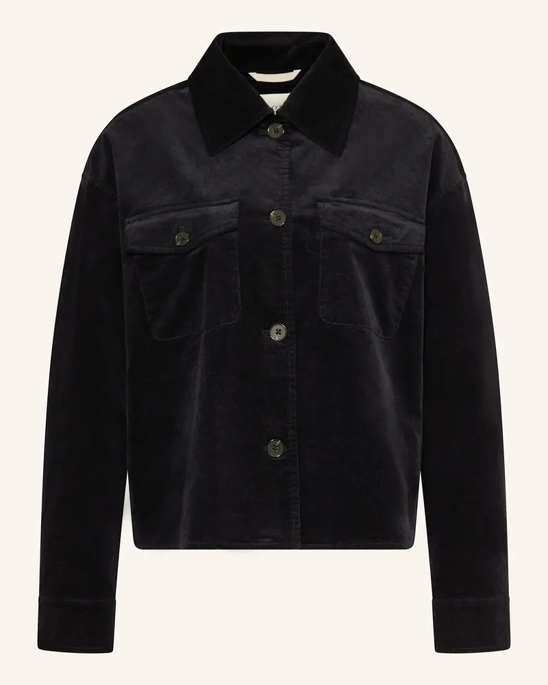 Marc O'Polo Cord-Overjacket Dunkelblau