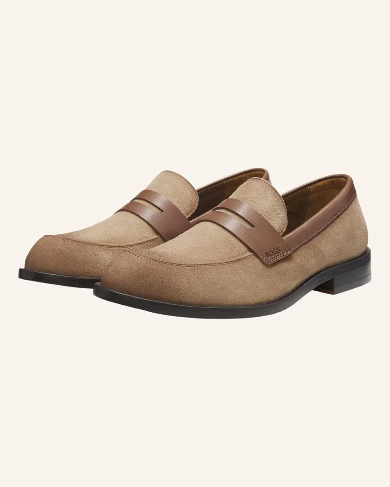 HUGO BOSS Casual Slipper Tayil-L_Loaf_Sdfslt beige Beige