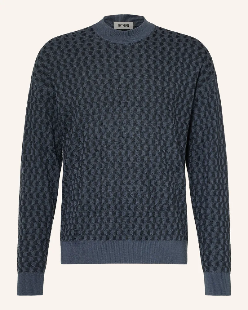 Drykorn Pullover Valdrik blau Dunkelblau