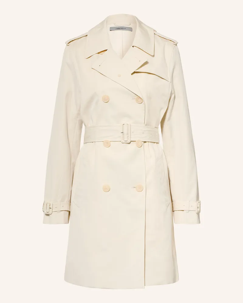 AllSaints Trenchcoat Leonard weiss Creme