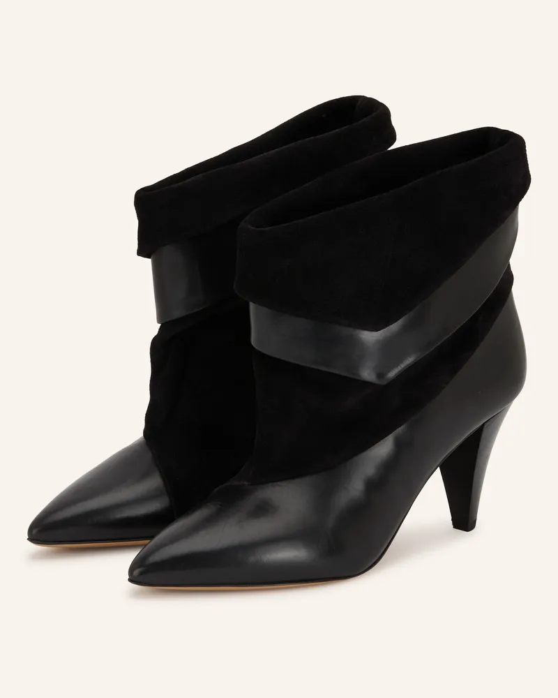 Isabel Marant Stiefeletten Lyone schwarz Schwarz