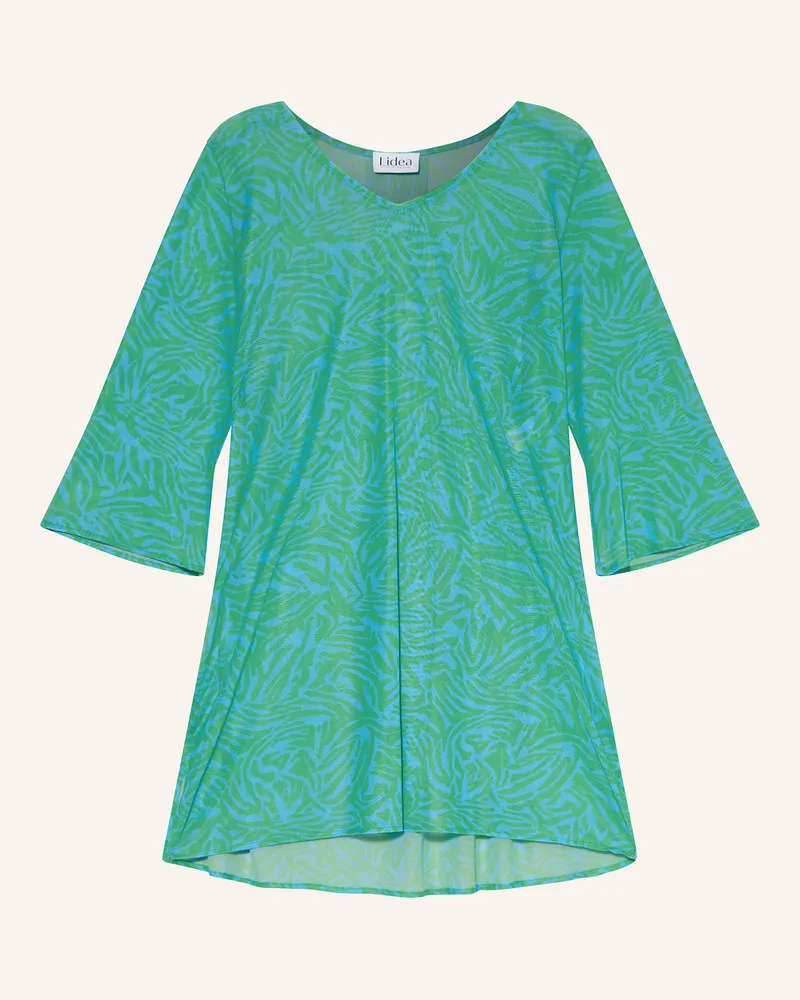 Lidea Mesh-Tunika AQUA MUSE mit 3/4-Arm Hellgrün