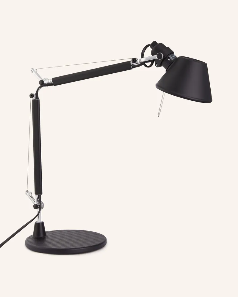 Artemide Tischleuchte Tolomeo Micro Table schwarz Schwarz