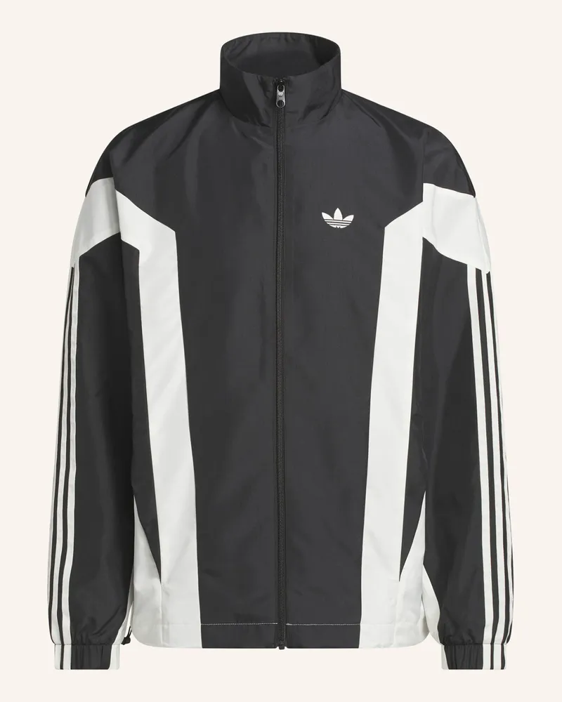 adidas Originals Basketball Windbreaker Jacke schwarz Schwarz